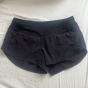 Lululemon black speed up low rise 2.5
